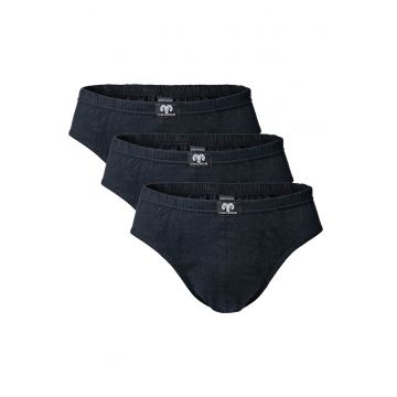 Set de chiloti uni - 3 perechi - Negru