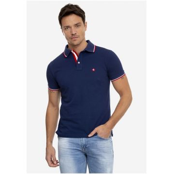 Tricou polo cu fenta cu nasturi 17729