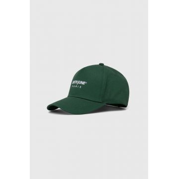 Sixth June șapcă de baseball din bumbac culoarea verde, cu imprimeu