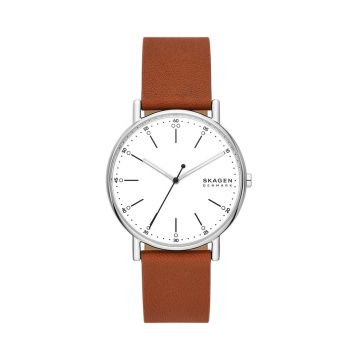 Skagen ceas barbati, culoarea maro