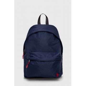 U.S. Polo Assn. rucsac barbati, culoarea albastru marin, mare, neted