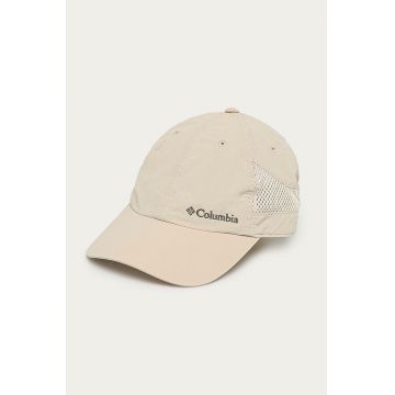 Columbia șapcă Tech Shade culoarea bej, cu imprimeu 1539331