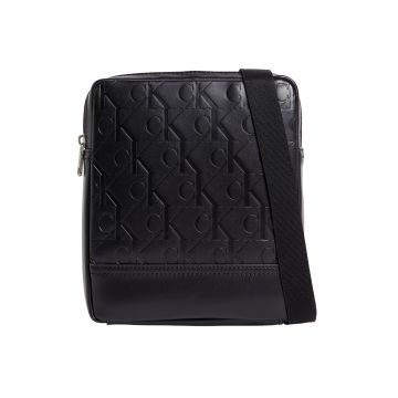 Geanta crossbody cu imprimeu logo