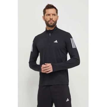 adidas Performance hanorac de jogging Own the Run culoarea negru, cu imprimeu IN1490