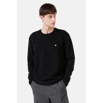 Bluza texturata cu decolteu la baza gatului Bluza texturata cu decolteu la baza gatului