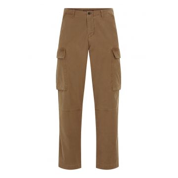 Pantaloni cargo din amestec de bumbac