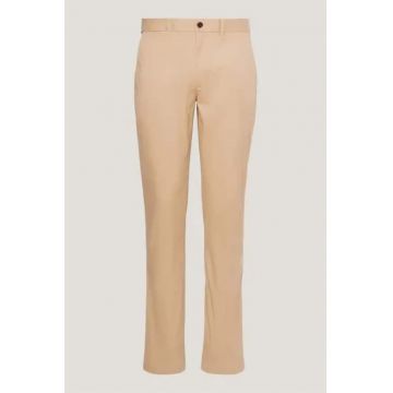 Pantaloni chino slim fit din amestec de bumbac organic Bleecker