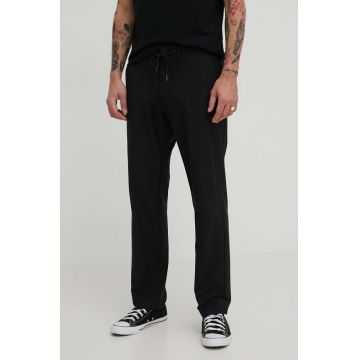 Billabong pantaloni BILLABONG X ADVENTURE DIVISION barbati, culoarea negru, drept