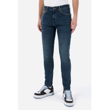 Blugi skinny cu talie medie