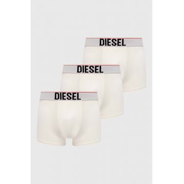 Diesel boxeri 3-pack barbati, culoarea alb