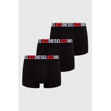 Diesel boxeri 3-pack barbati, culoarea negru