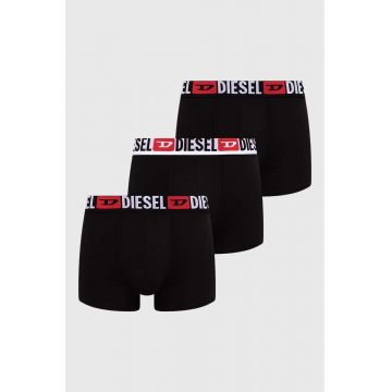 Diesel boxeri 3-pack barbati, culoarea negru