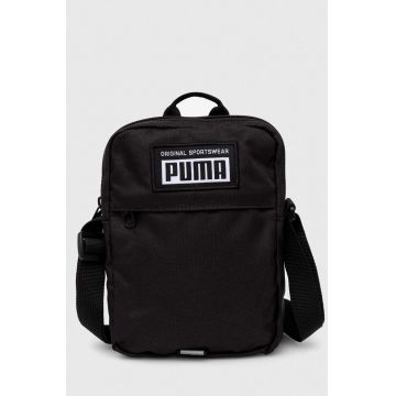 Puma borsetă culoarea negru 79137