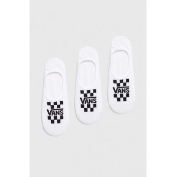 Vans sosete 3-pack barbati, culoarea alb