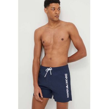 Emporio Armani Underwear pantaloni scurti de baie culoarea albastru marin