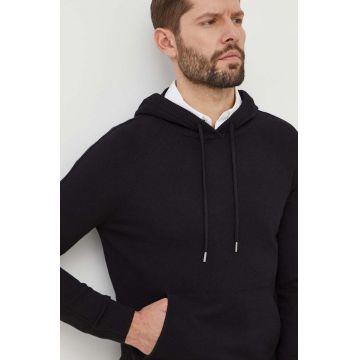 Sisley pulover culoarea negru, light