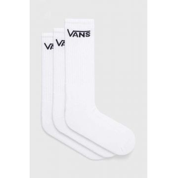 Vans sosete 3-pack barbati, culoarea alb