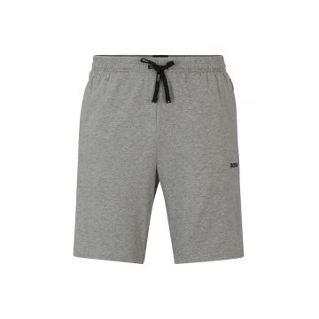 Bermude de casa cu talie ajustabila - Gri