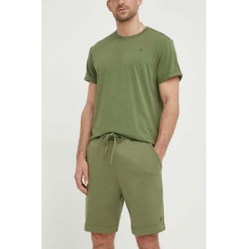 G-Star Raw pantaloni scurti barbati, culoarea verde