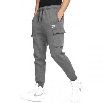 Pantaloni barbati Nike Sportswear Club Fleece CD3129-071, L, Gri