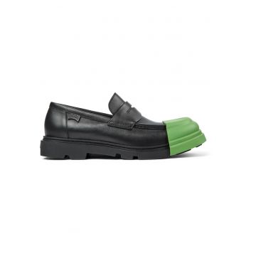 Pantofi loafer de piele cu aplicatie cap-toe Junction 20635