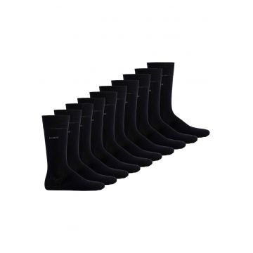 Set de sosete lungi - 10 perechi - Negru