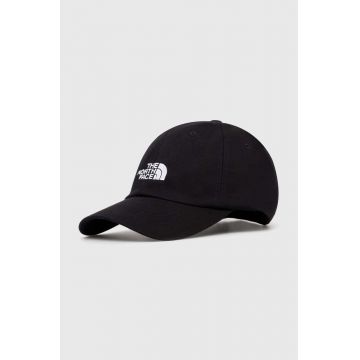 The North Face șapcă Norm Hat culoarea negru, cu imprimeu, NF0A7WHOJK31