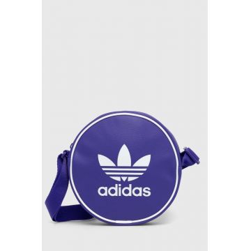 adidas Originals borsetă culoarea violet IR5446