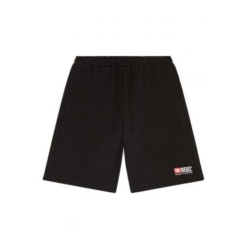 Bermude cu snur de ajustare Crown - Negru