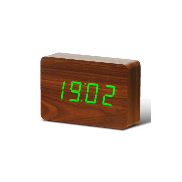 Gingko Design ceas de masă Brick Click Clock