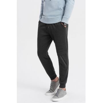 Pantaloni de trening cu talie ajustabila - Gri antracit