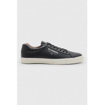 Pantofi sport din piele cu imprimeu logo