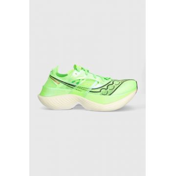 Saucony sneakers pentru alergat Endorphin Elite culoarea verde S20826.107