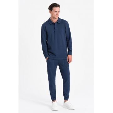 Set de bluza polo si pantaloni de trening