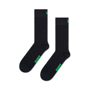 Happy Socks sosete Solid culoarea negru