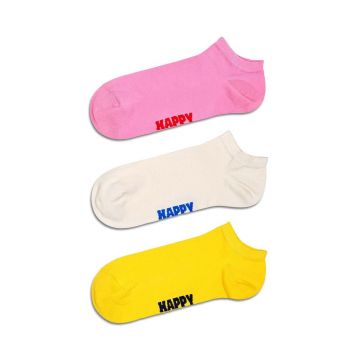 Happy Socks sosete Solid Low Socks 3-pack