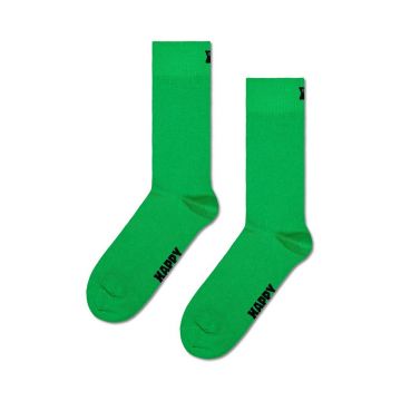 Happy Socks sosete Solid Sock culoarea verde