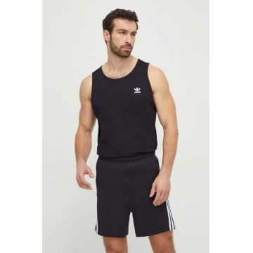 adidas Originals tricou din bumbac bărbați, culoarea negru IA4801