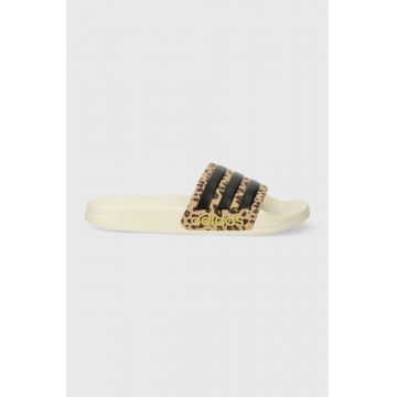 adidas papuci Adilette culoarea bej IG3682