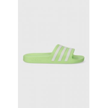 adidas papuci Adilette culoarea verde IF6046