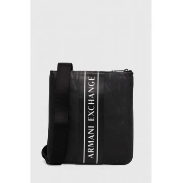 Armani Exchange borseta culoarea negru