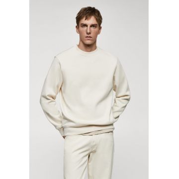 Bluza uni de trening cu decolteu la baza gatului Nola