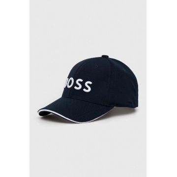 Boss Green sapca BOSS GREEN culoarea negru, cu imprimeu