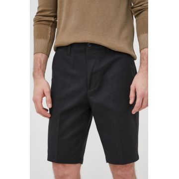 Emporio Armani pantaloni scurti barbati, culoarea negru