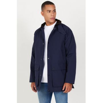 Geaca cu gluga si buzunare Geaca cu gluga si buzunare