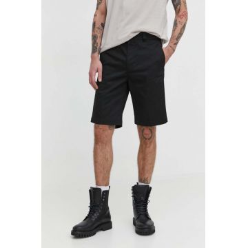 HUGO pantaloni scurti barbati, culoarea negru