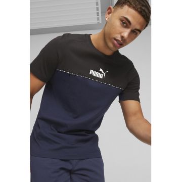 Tricou din bumbac Essential Block Tape