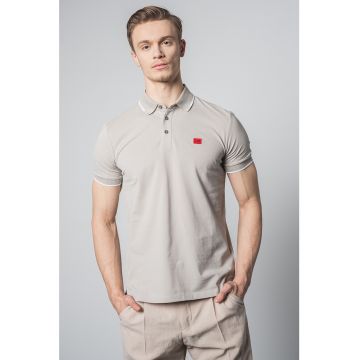 Tricou polo slim fit Deresino