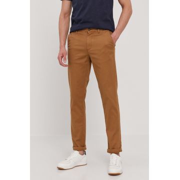 Selected Homme Pantaloni bărbați, culoarea maro