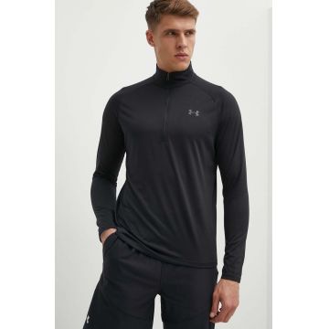 Under Armour hanorac de antrenament Tech 2.0 culoarea negru, melanj